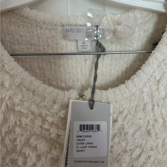 NWT Baredoot Dreams CC Loop Fringe Jacket xl - Picture 2 of 6